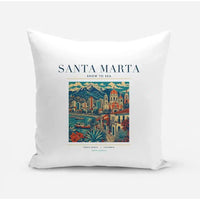 Thumbnail for SANTA MARTA - Poster - Pillow - White