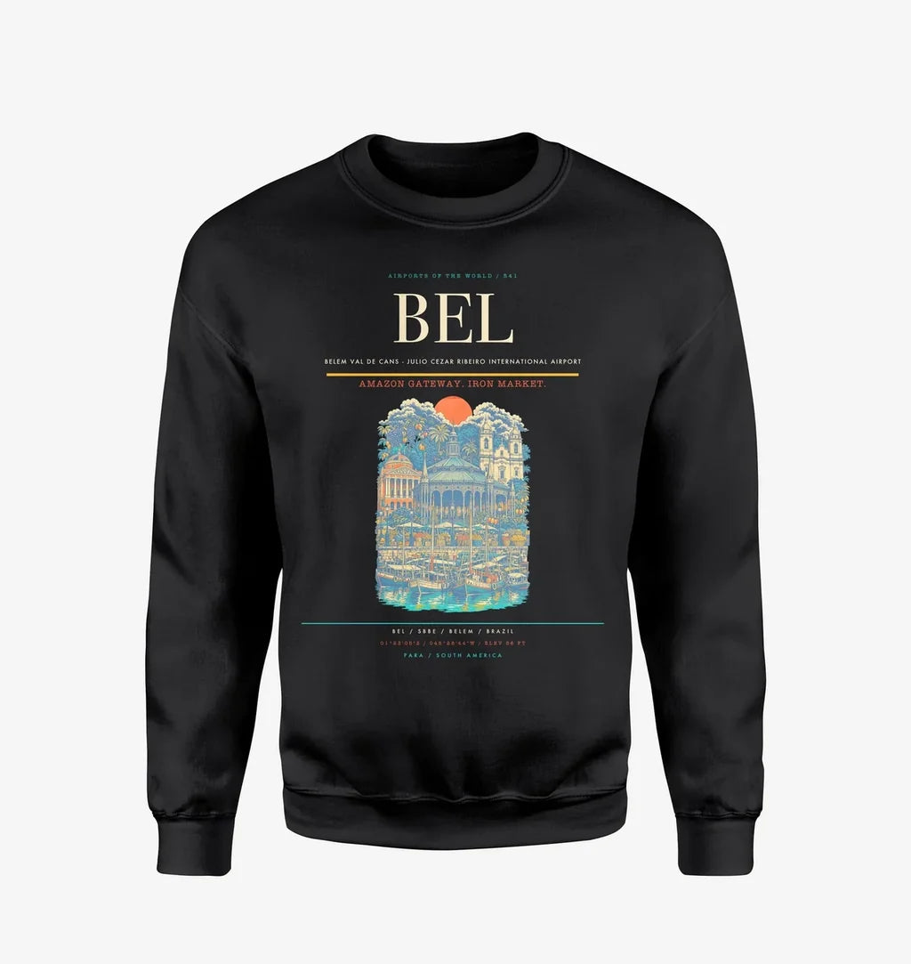 Belem Val de Cans - Julio Cezar Ribeiro International Airport BEL Sweatshirt - Black