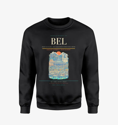 Belem Val de Cans - Julio Cezar Ribeiro International Airport BEL Sweatshirt - Black