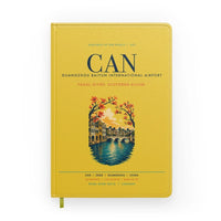Thumbnail for Guangzhou Baiyun International Airport (CAN) design on yellow notebook