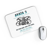 Thumbnail for DJI Avata 2 design on white rectangle mouse pad