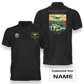 The Checkerboard Fields Premium Polo T-Shirts