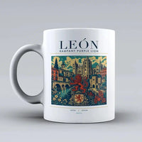 Thumbnail for LEÓN - Poster - Mug - White