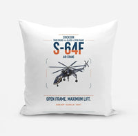 Thumbnail for Erickson S-64F Air Crane design on white pillow