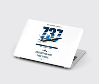 Thumbnail for Boeing 737 MAX 10 design on white MacBook case