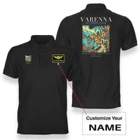 Thumbnail for VARENNA - Poster - Double-Side Polo - Black + Name