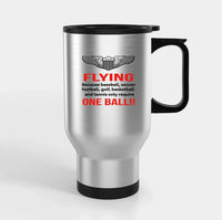 Thumbnail for Customisable Flying One Ball Travel Mug - view 2