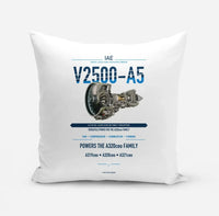 Thumbnail for V2500-A5 design on white pillow