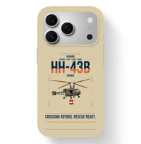 Thumbnail for Kaman HH-43B Huskie design on beige magsafe iphone case, for iPhone 17 Pro