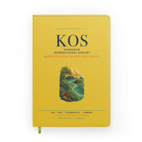 Thumbnail for Sihanouk International Airport Sihanoukville (KOS) design on yellow notebook