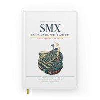 Thumbnail for Santa Maria Public Airport (SMX) design on white notebook