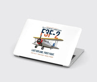Thumbnail for F3F-2 Last Biplane First Fight design on white MacBook case