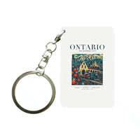 Thumbnail for ONTARIO - Poster - Key Chain - White