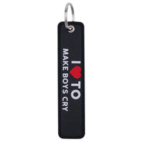Thumbnail for I LOVE TO MAKE BOYS Key Chain - view 2