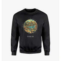 Thumbnail for DAKAR - Badge - Sweatshirt - Black