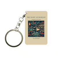 Thumbnail for VINTAGE G4063 - The Night Anchorage - Designed Key Chain design on beige