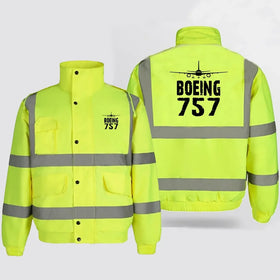 Boeing 757 & Plane Reflective Winter Jackets