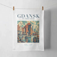 Thumbnail for GDANSK - Poster - Towel - White