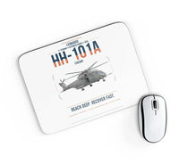 Thumbnail for Leonardo HH-101A Caesar design on white rectangle mouse pad