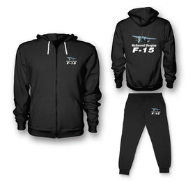 The McDonnell Douglas F15 Zipped Hoodies & Sweatpants Set