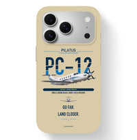 Thumbnail for PC-12 PRO Case design on beige iphone case