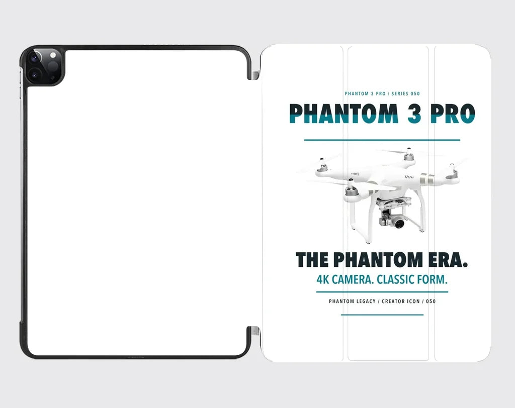 DJI Phantom 3 Professional design on white ipad tablet case