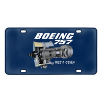 Thumbnail for Boeing 757 Metal License Plate - view 3
