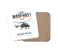 Thumbnail for Westland Wasp HAS1 design on white 1 piece coaster