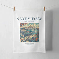 Thumbnail for NAYPYIDAW - Poster - Towel - White