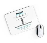 Thumbnail for Ascent AeroSystems Spirit design on white rectangle mouse pad