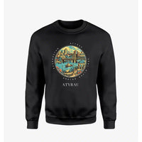 Thumbnail for ATYRAU - Badge - Sweatshirt - Black
