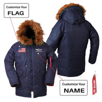 Thumbnail for Customisable US Air Force Bomber Jacket - view 2