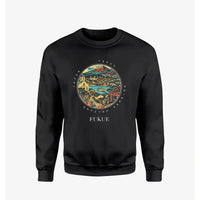 Thumbnail for FUKUE - Badge - Sweatshirt - Black