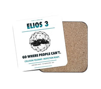 Thumbnail for Flyability Elios 3 design on white 1 piece coaster
