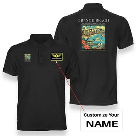 Orange Beach City Series Premium Polo T-Shirts