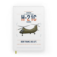 Thumbnail for Piasecki H-21C Shawnee design on white notebook