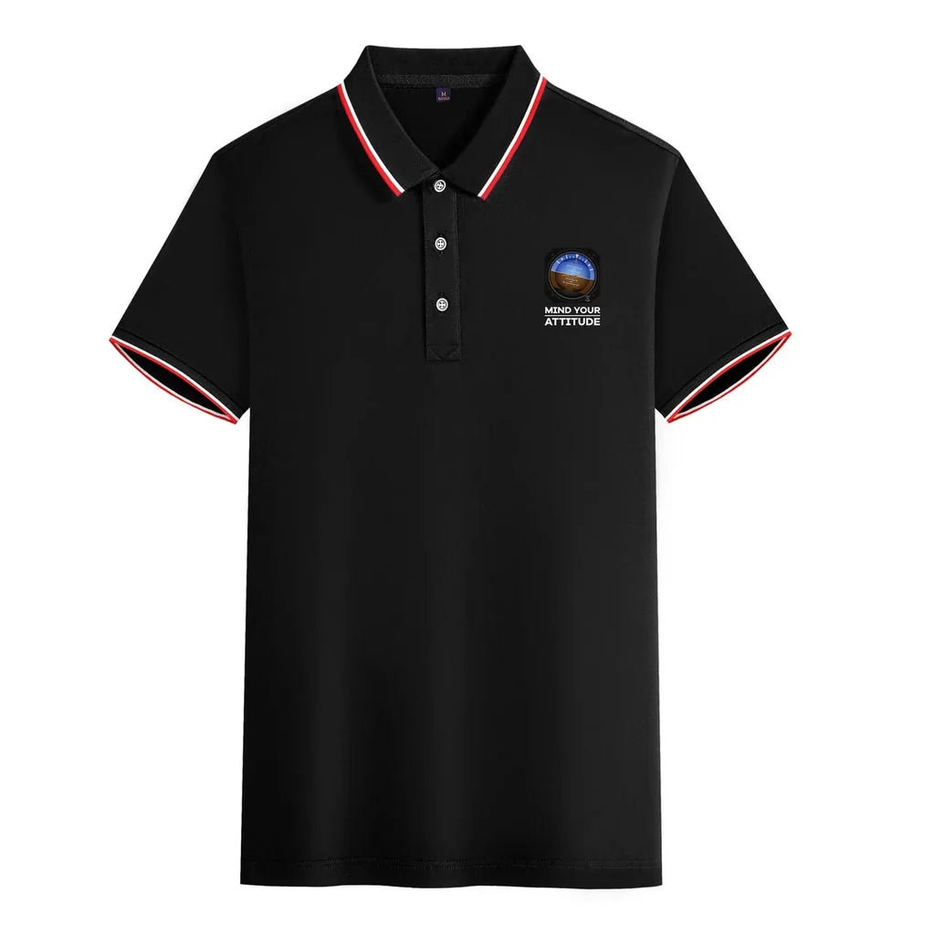 Customisable Mind Your Attitude Polo Shirt - view 2