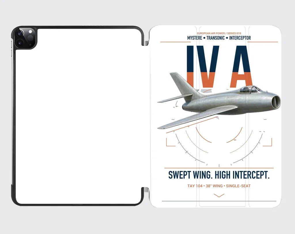 Dassault Mystère IV A design on white ipad tablet case