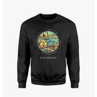 Thumbnail for SAN DIEGO - Badge - Sweatshirt - Black