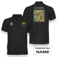Thumbnail for HAMPI - Poster - Double-Side Polo - Black + Name