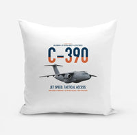 Thumbnail for C-390 Millennium design on white pillow