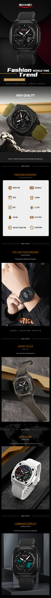 Thumbnail for Digital aviator pilot watch from Aviation Shop