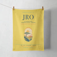 Thumbnail for Kilimanjaro International Airport (JRO) design on yellow towel