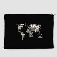 Thumbnail for World Map Zipper Pouch - view 2