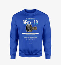 Thumbnail for GEnx-1B design on blue sweatshirt