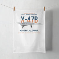 Thumbnail for X-47B UCAS-D Carrier Wing Without a Cockpit design on white towel