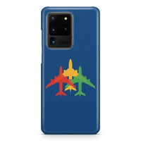 Thumbnail for Colourful 3 Airplanes Samsung Case - view 2