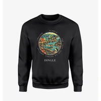 Thumbnail for DINGLE - Badge - Sweatshirt - Black