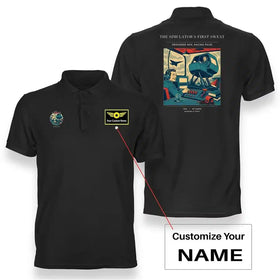 The Simulator's First Sweat Premium Polo T-Shirts