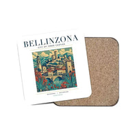 Thumbnail for BELLINZONA - Poster - Coaster - White